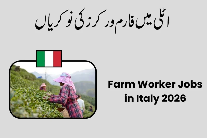 Farm Worker Jobs in Italy 2026