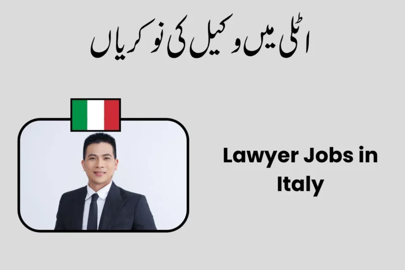 Lawyer Jobs in Italy