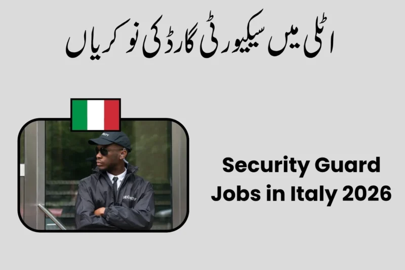 Security Guard Jobs in Italy 2026