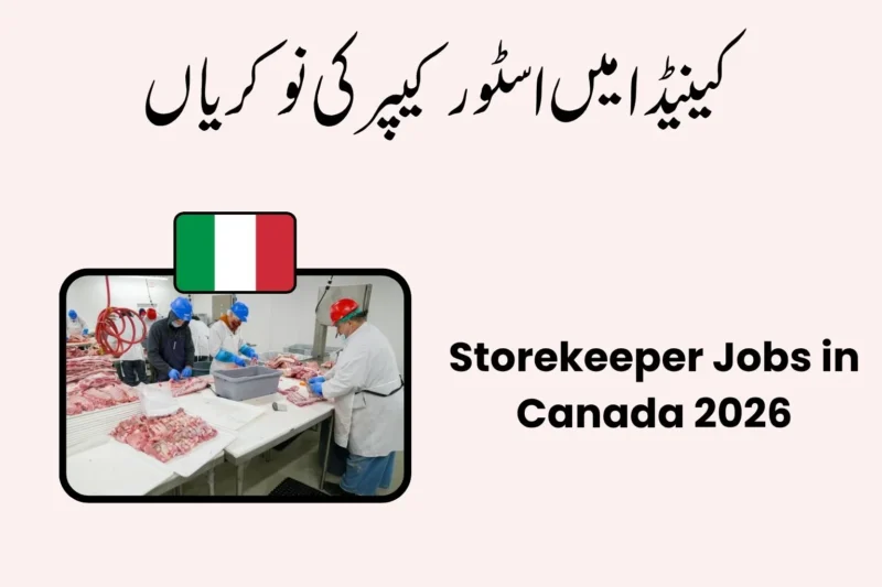 Storekeeper Jobs in Canada 2026