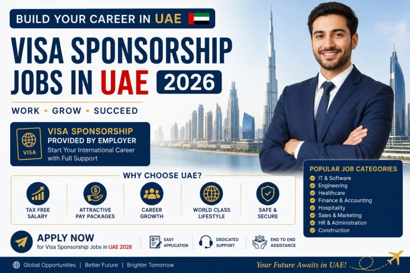 Visa Sponsorship Jobs in UAE 2026