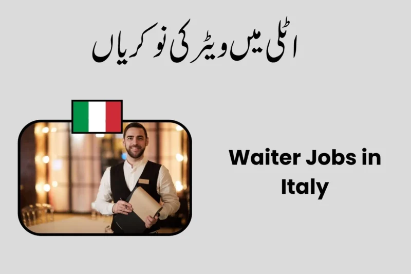 Waiter Jobs in Italy