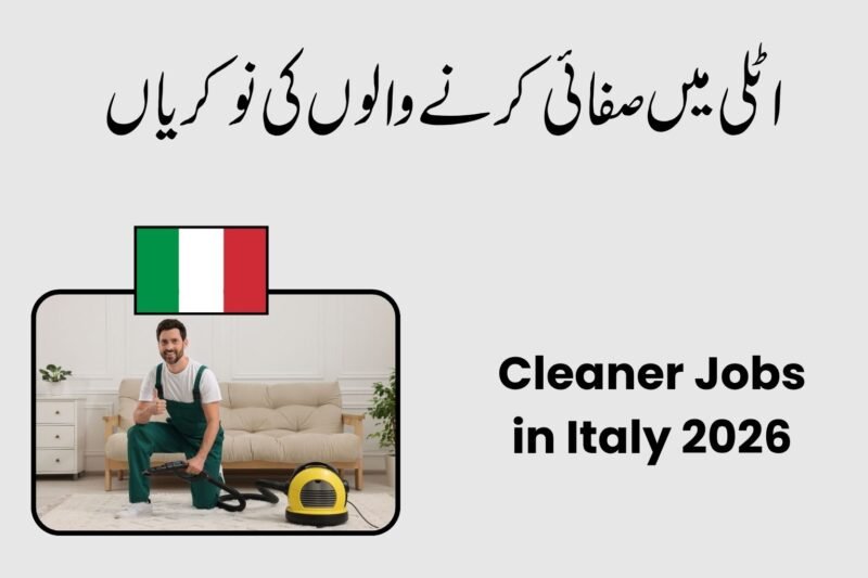 Cleaner Jobs in Italy 2026